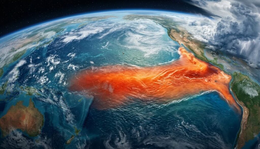 太平洋の「お湯」が大移動