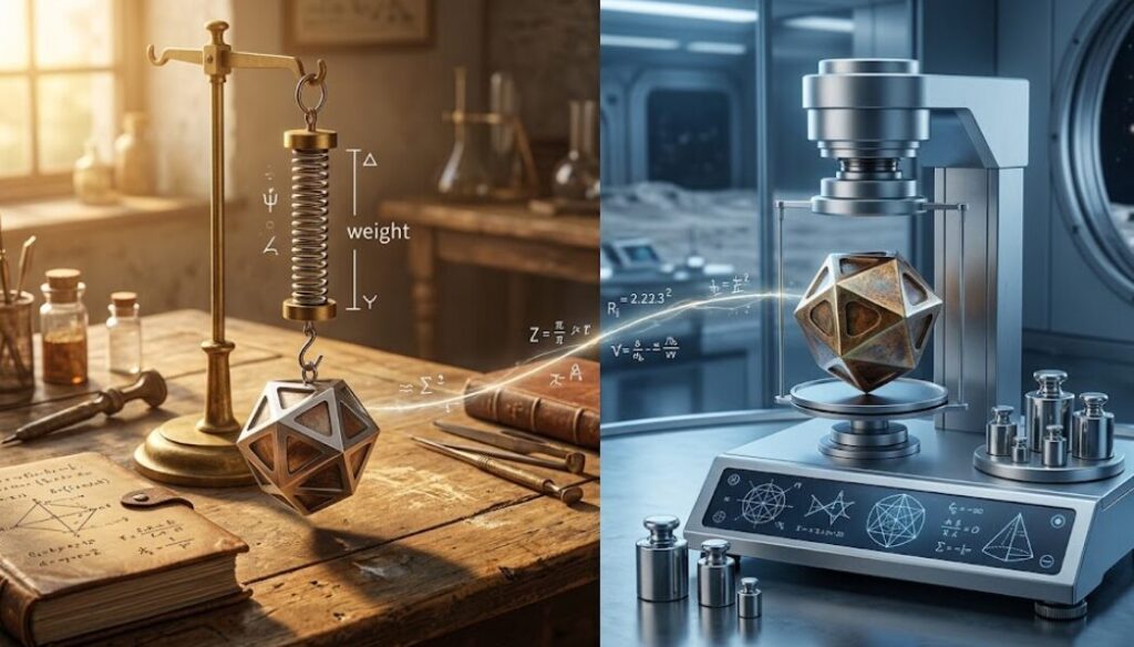 「重さ」と「質量」の秘密