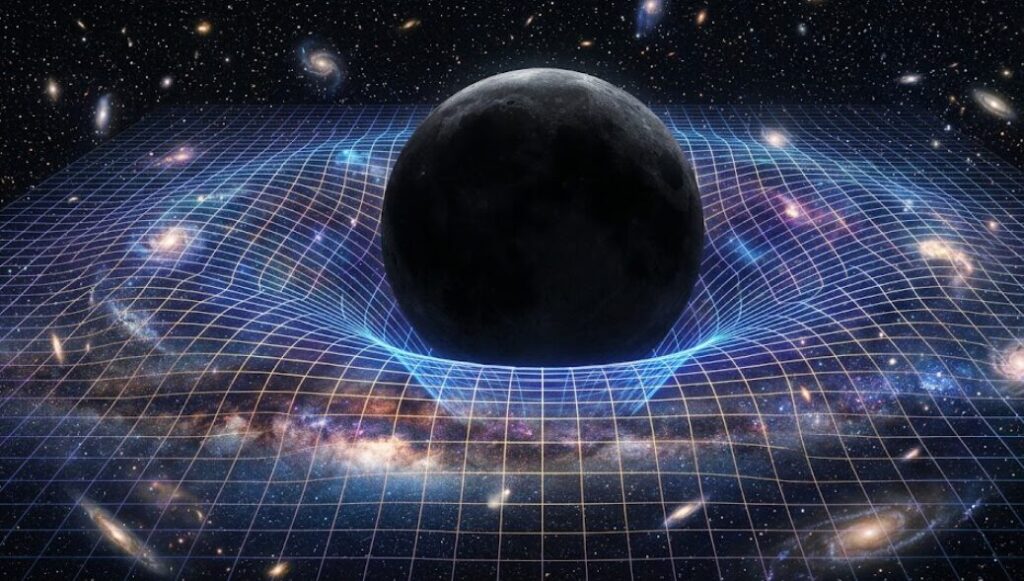 宇宙はへこんでいる