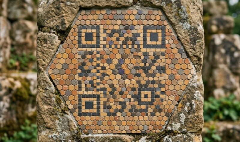 数学の迷宮を解き明かす六角形の「QRコード」