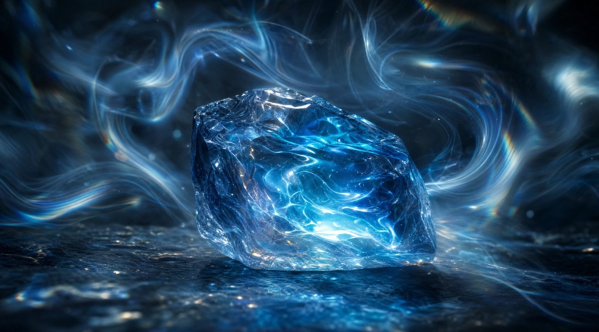 液体のように揺らめく神秘的な結晶（CeMgAl₁₁O₁₉）