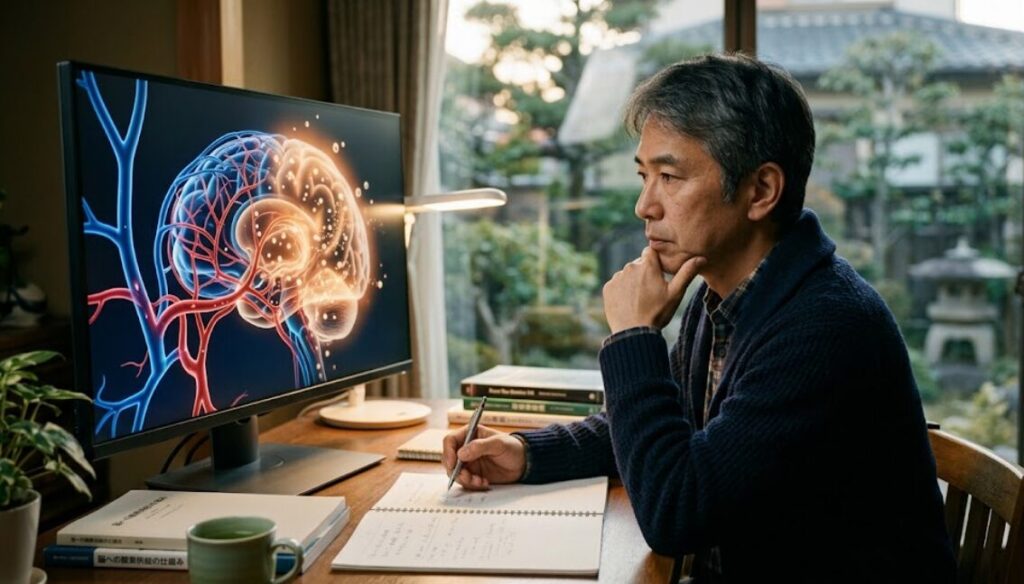脳に放たれる「酸素」