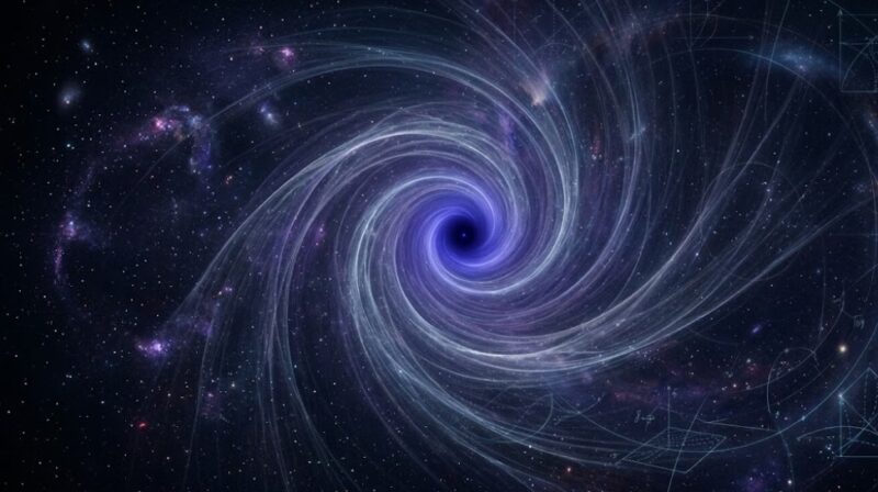 静謐で神秘的なブラックホールの誕生