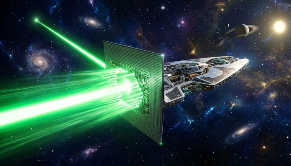 光を曲げて宇宙を駆ける「メタジェット」