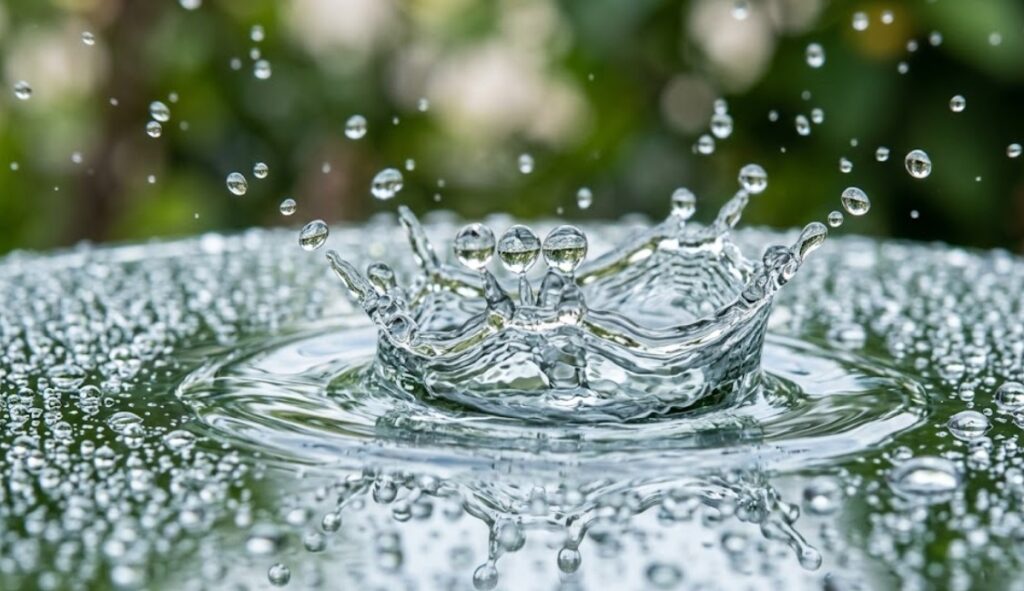 水の団結力